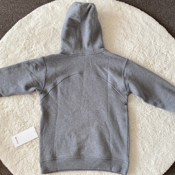 ❤️ Lululemon All Yours Hoodie Size 8 Grey NWT - Picture 2 of 7